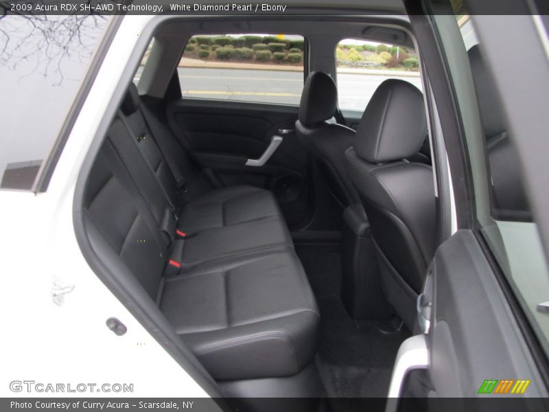 White Diamond Pearl / Ebony 2009 Acura RDX SH-AWD Technology