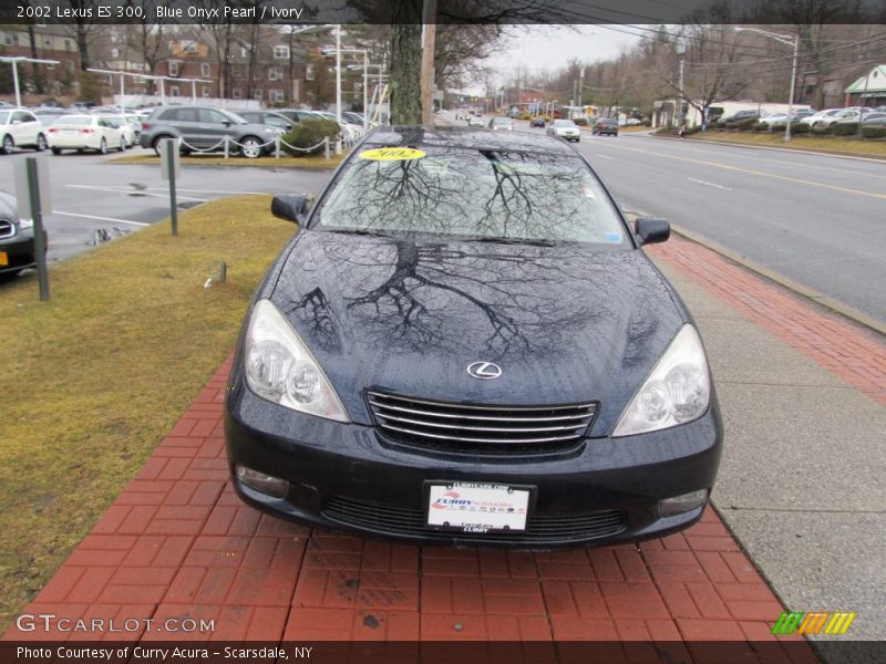 Blue Onyx Pearl / Ivory 2002 Lexus ES 300