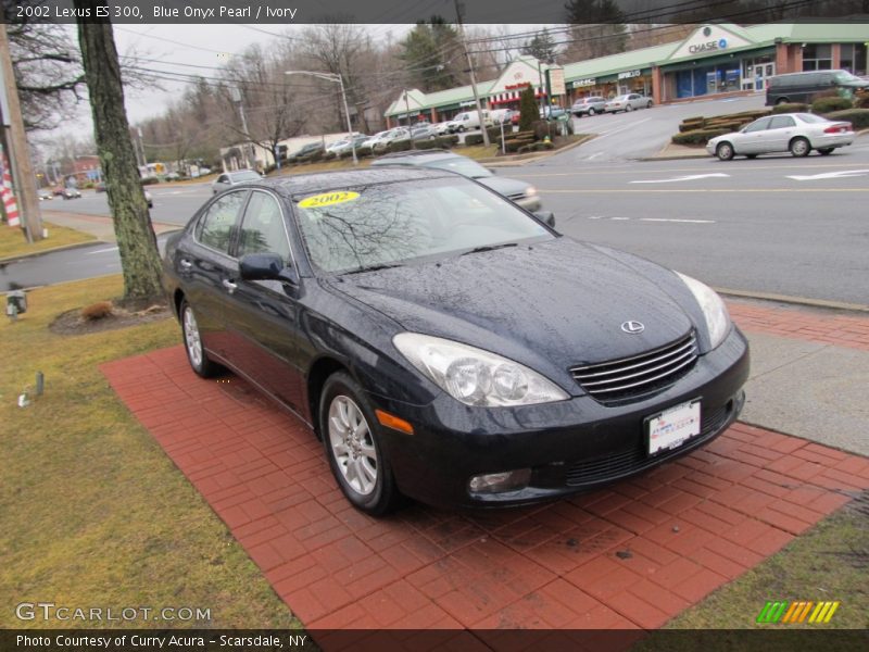 Blue Onyx Pearl / Ivory 2002 Lexus ES 300