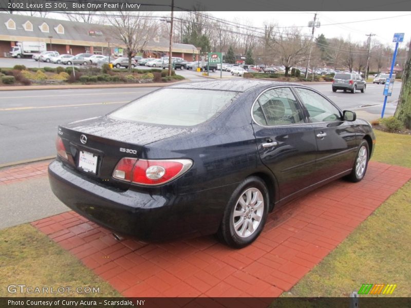 Blue Onyx Pearl / Ivory 2002 Lexus ES 300