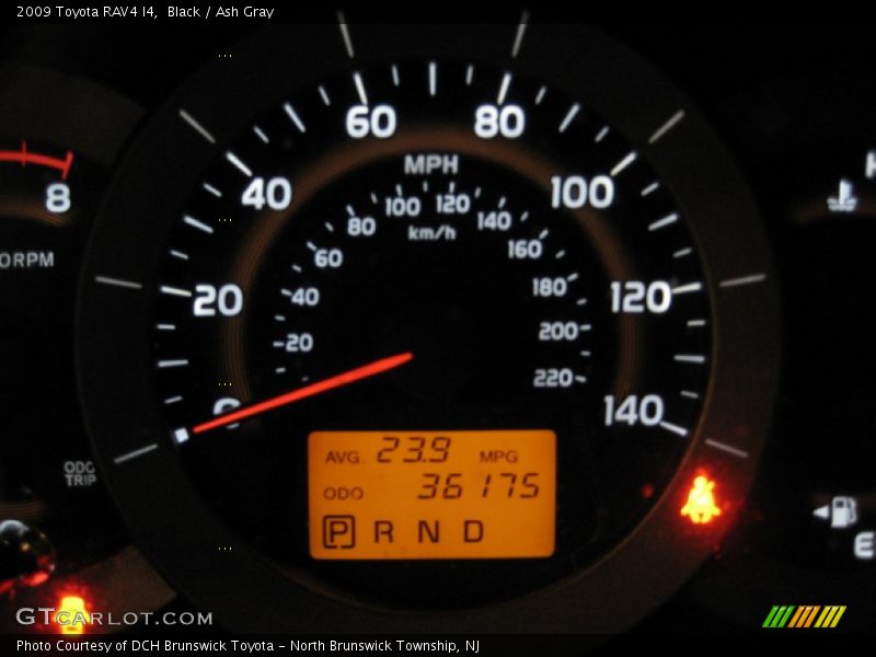 Black / Ash Gray 2009 Toyota RAV4 I4