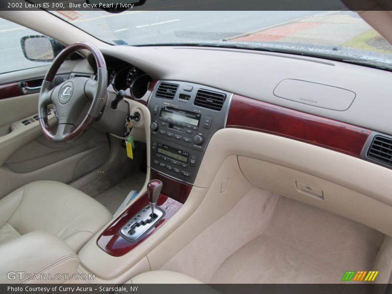 Blue Onyx Pearl / Ivory 2002 Lexus ES 300