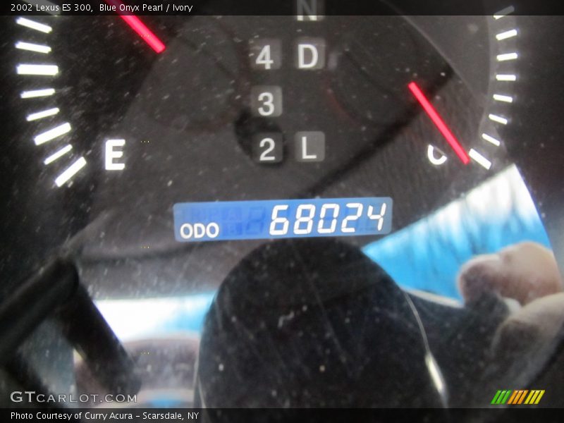 Blue Onyx Pearl / Ivory 2002 Lexus ES 300