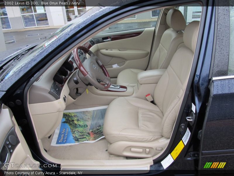 Blue Onyx Pearl / Ivory 2002 Lexus ES 300