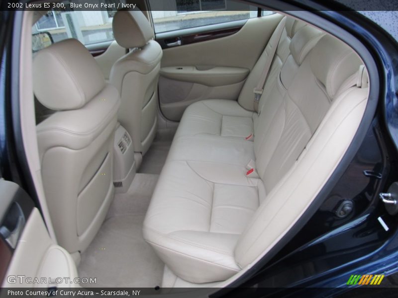 Blue Onyx Pearl / Ivory 2002 Lexus ES 300