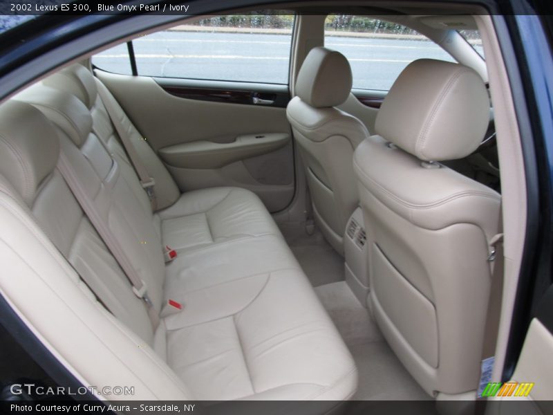 Blue Onyx Pearl / Ivory 2002 Lexus ES 300
