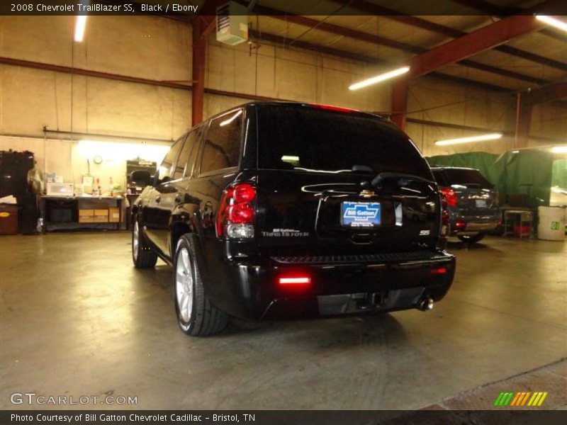 Black / Ebony 2008 Chevrolet TrailBlazer SS