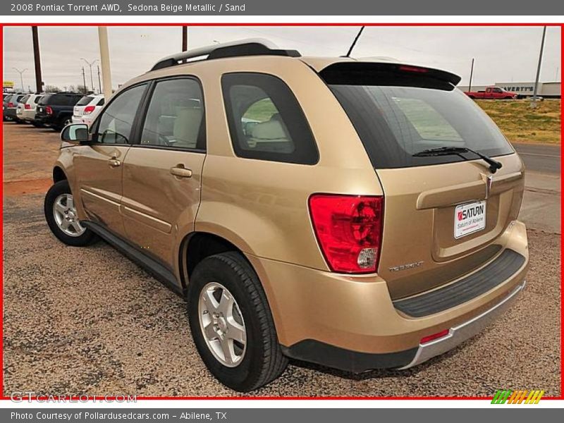 Sedona Beige Metallic / Sand 2008 Pontiac Torrent AWD