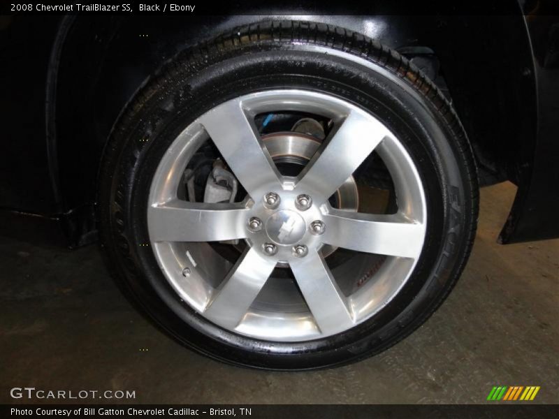 Black / Ebony 2008 Chevrolet TrailBlazer SS