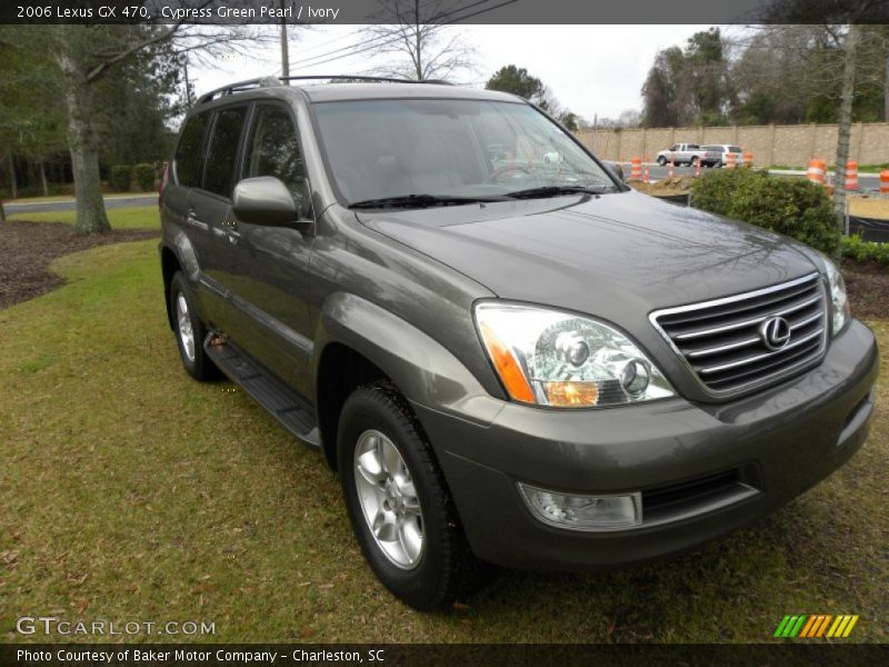 Cypress Green Pearl / Ivory 2006 Lexus GX 470