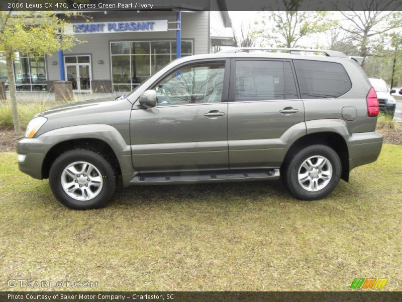 Cypress Green Pearl / Ivory 2006 Lexus GX 470