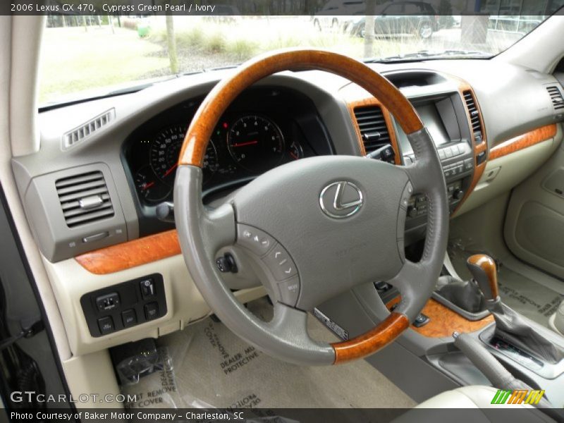 Cypress Green Pearl / Ivory 2006 Lexus GX 470