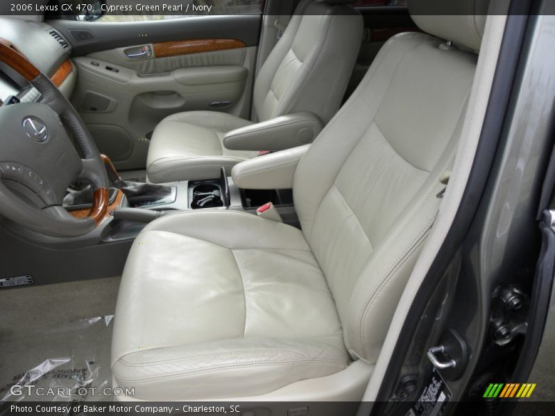 Cypress Green Pearl / Ivory 2006 Lexus GX 470