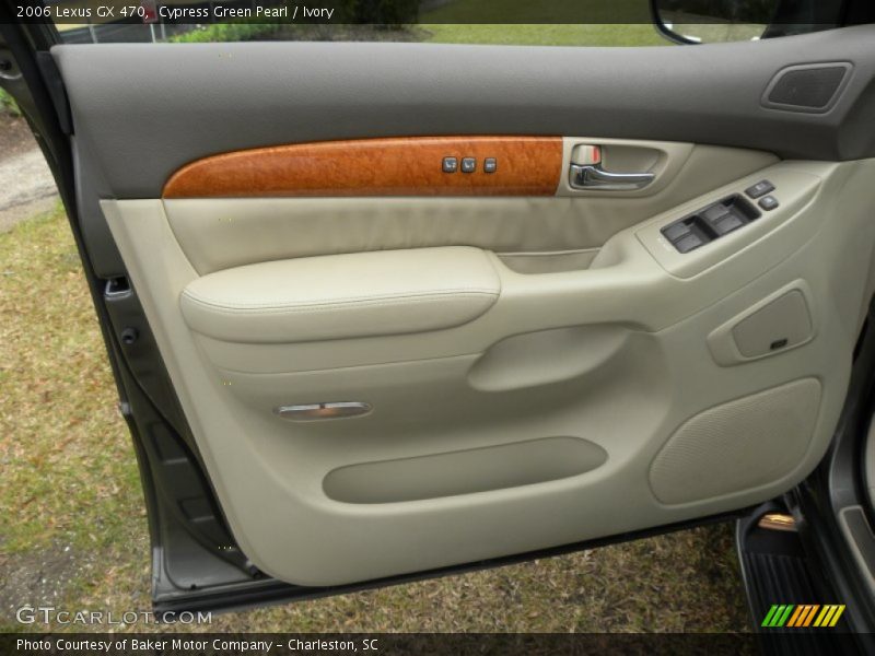 Cypress Green Pearl / Ivory 2006 Lexus GX 470