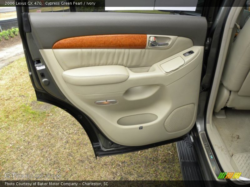 Cypress Green Pearl / Ivory 2006 Lexus GX 470