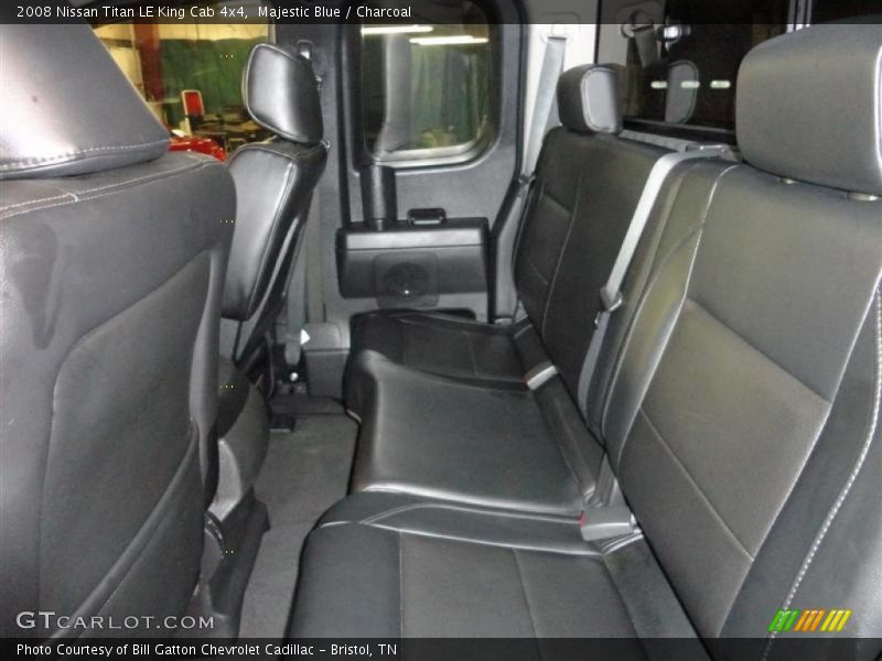 Majestic Blue / Charcoal 2008 Nissan Titan LE King Cab 4x4