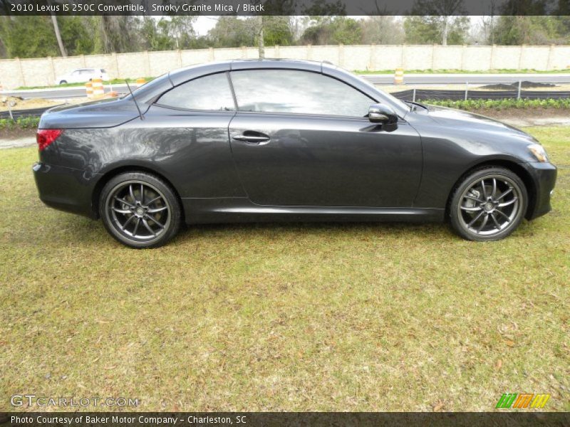 Smoky Granite Mica / Black 2010 Lexus IS 250C Convertible