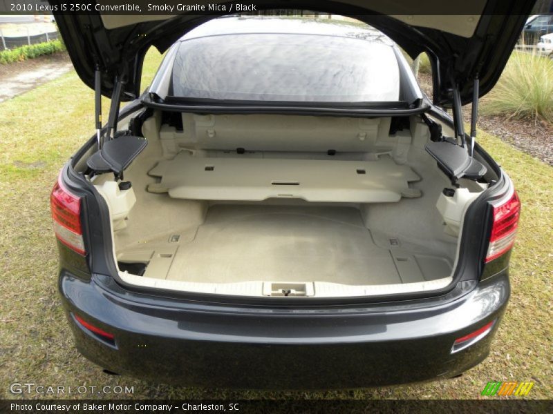 Smoky Granite Mica / Black 2010 Lexus IS 250C Convertible