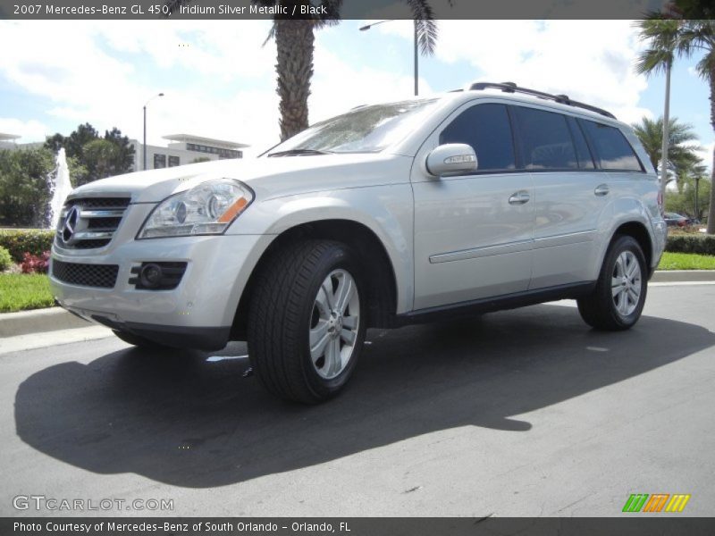 Iridium Silver Metallic / Black 2007 Mercedes-Benz GL 450