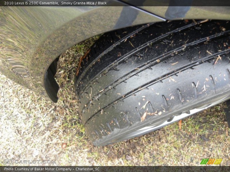 Smoky Granite Mica / Black 2010 Lexus IS 250C Convertible