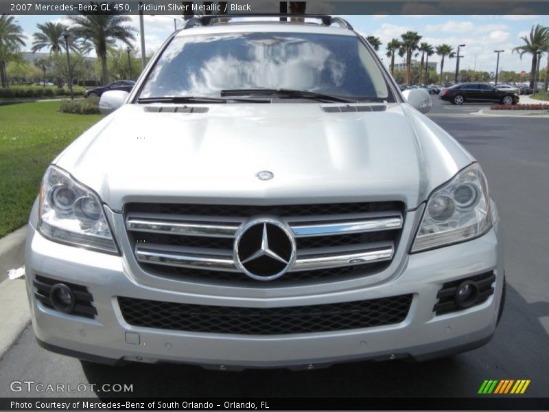 Iridium Silver Metallic / Black 2007 Mercedes-Benz GL 450