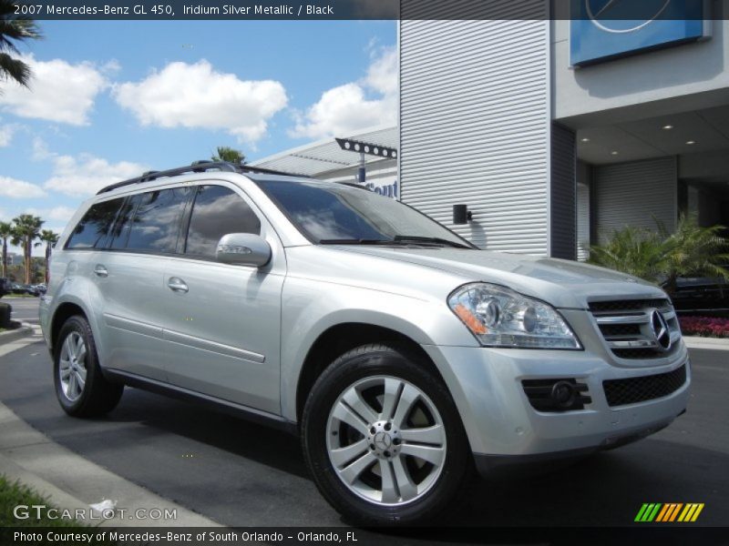 Iridium Silver Metallic / Black 2007 Mercedes-Benz GL 450
