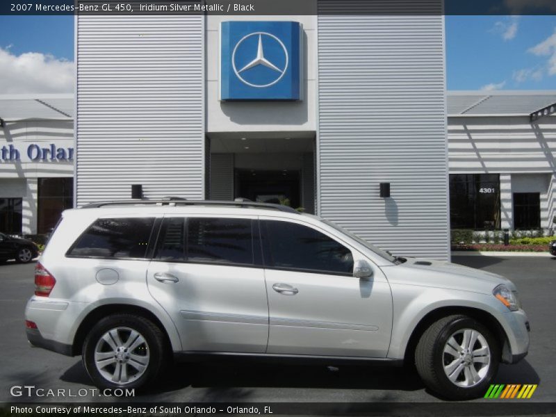 Iridium Silver Metallic / Black 2007 Mercedes-Benz GL 450