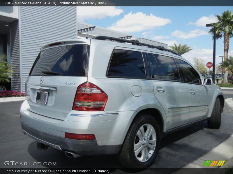 Iridium Silver Metallic / Black 2007 Mercedes-Benz GL 450