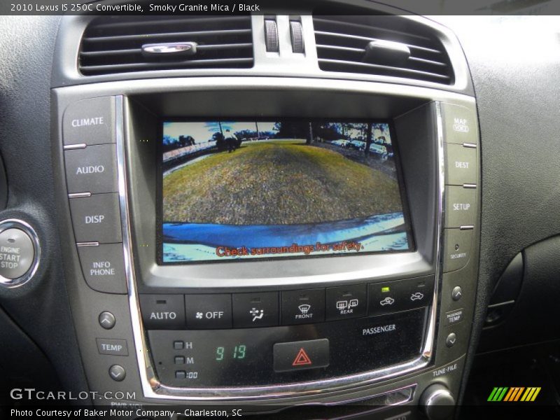 Smoky Granite Mica / Black 2010 Lexus IS 250C Convertible