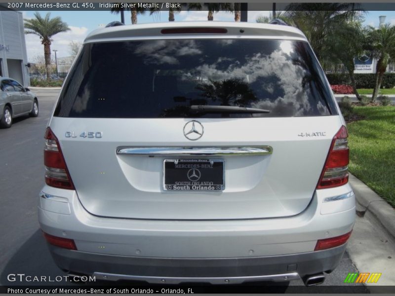 Iridium Silver Metallic / Black 2007 Mercedes-Benz GL 450