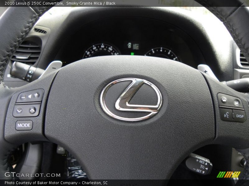Smoky Granite Mica / Black 2010 Lexus IS 250C Convertible