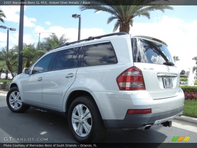 Iridium Silver Metallic / Black 2007 Mercedes-Benz GL 450