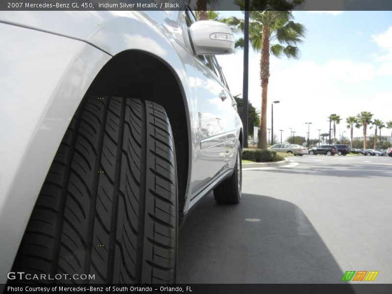 Iridium Silver Metallic / Black 2007 Mercedes-Benz GL 450