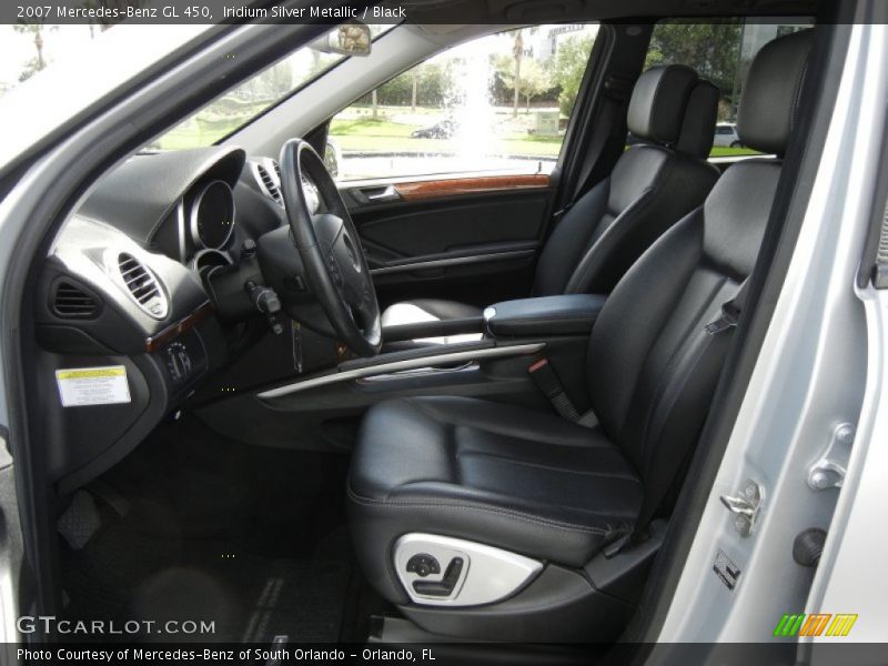 Iridium Silver Metallic / Black 2007 Mercedes-Benz GL 450
