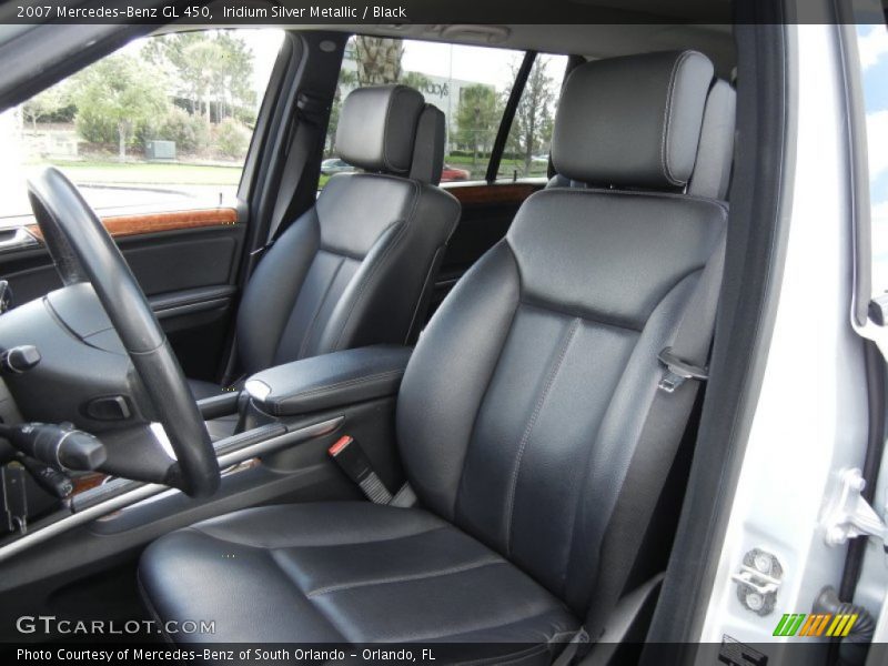 Iridium Silver Metallic / Black 2007 Mercedes-Benz GL 450