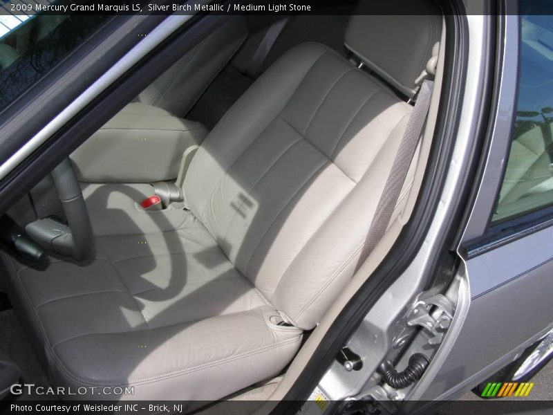 Silver Birch Metallic / Medium Light Stone 2009 Mercury Grand Marquis LS