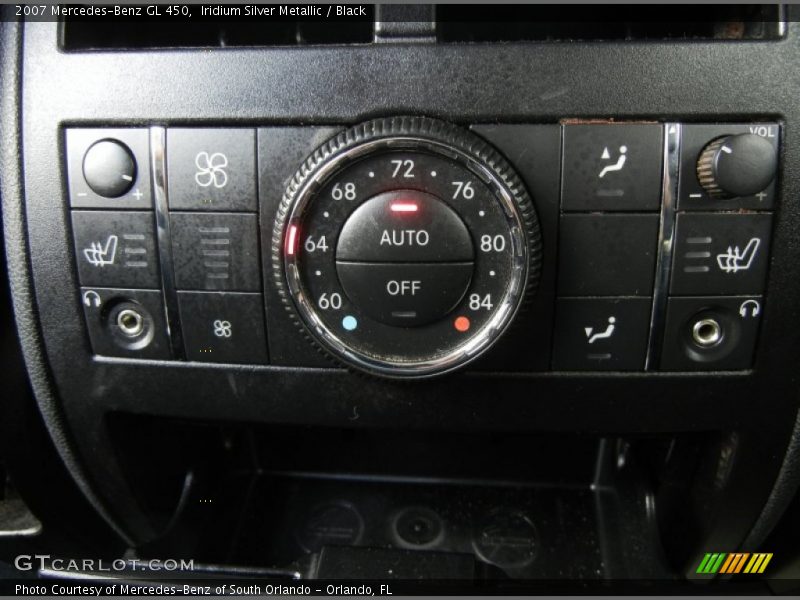 Iridium Silver Metallic / Black 2007 Mercedes-Benz GL 450