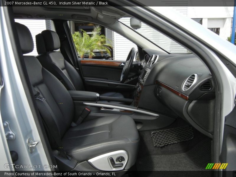 Iridium Silver Metallic / Black 2007 Mercedes-Benz GL 450