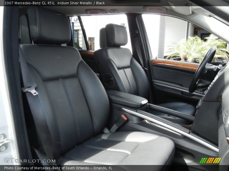 Iridium Silver Metallic / Black 2007 Mercedes-Benz GL 450