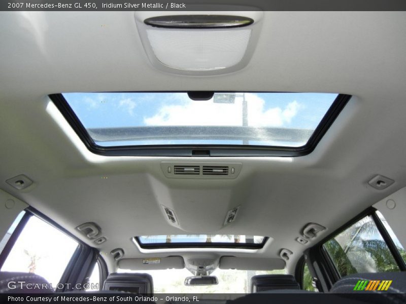 Iridium Silver Metallic / Black 2007 Mercedes-Benz GL 450