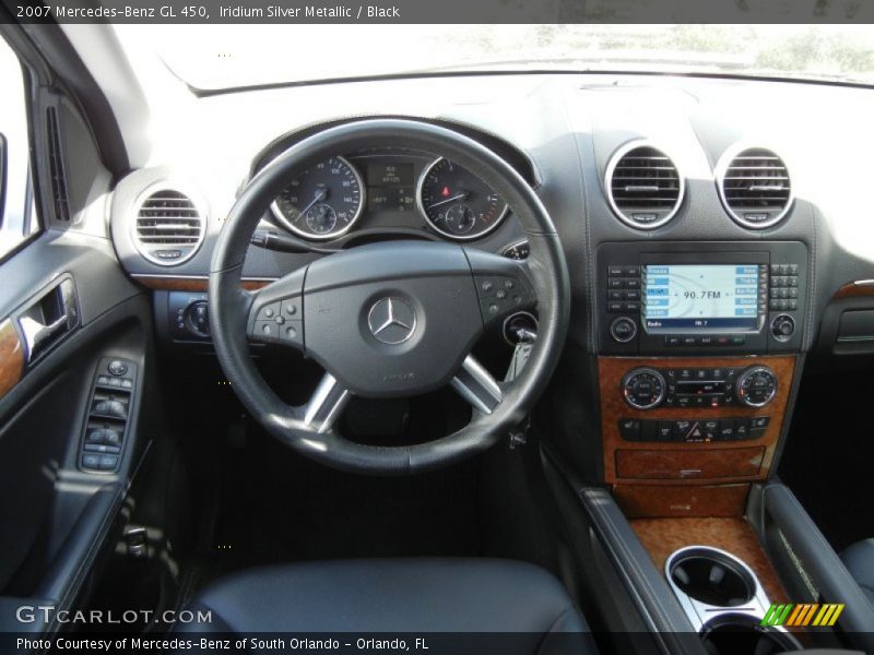 Iridium Silver Metallic / Black 2007 Mercedes-Benz GL 450