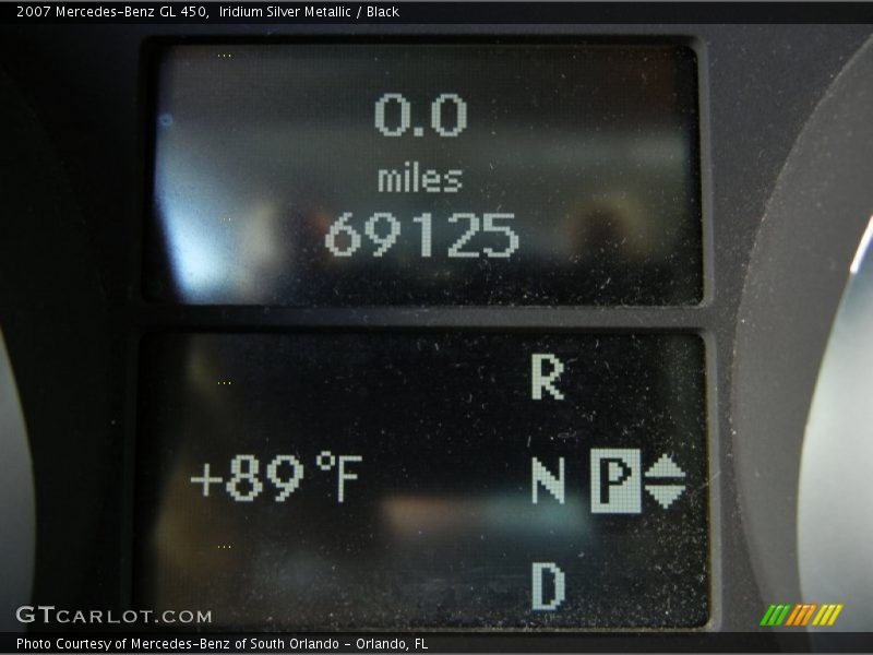 Iridium Silver Metallic / Black 2007 Mercedes-Benz GL 450