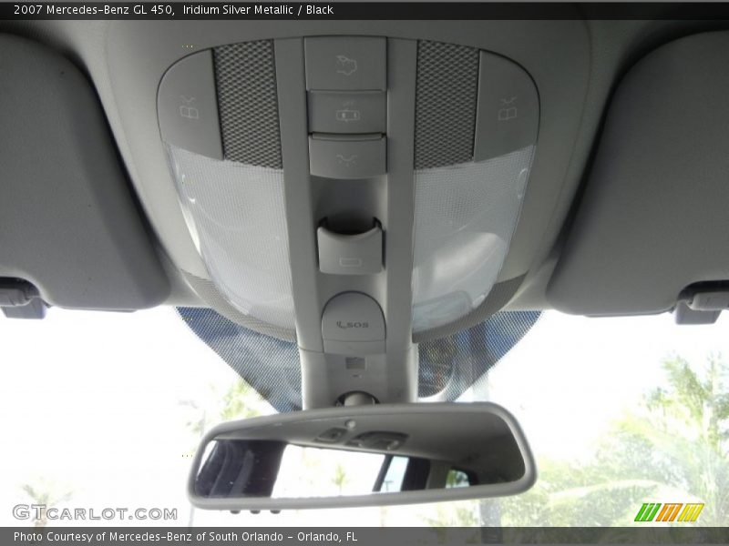 Iridium Silver Metallic / Black 2007 Mercedes-Benz GL 450