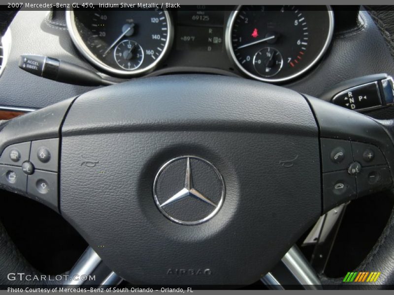 Iridium Silver Metallic / Black 2007 Mercedes-Benz GL 450