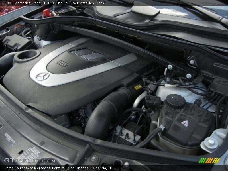 Iridium Silver Metallic / Black 2007 Mercedes-Benz GL 450