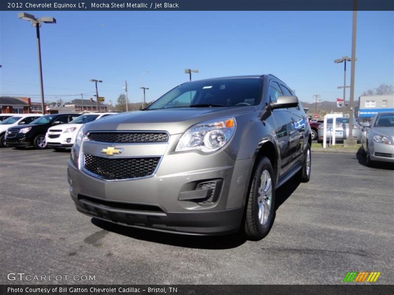 Mocha Steel Metallic / Jet Black 2012 Chevrolet Equinox LT