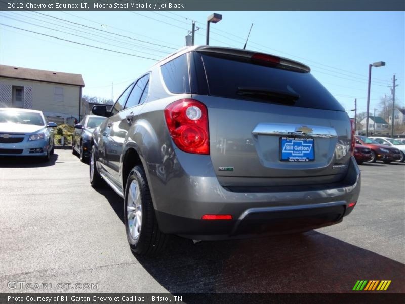 Mocha Steel Metallic / Jet Black 2012 Chevrolet Equinox LT
