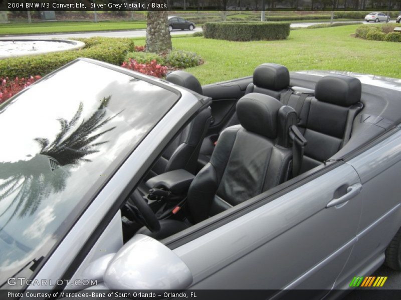 Silver Grey Metallic / Black 2004 BMW M3 Convertible