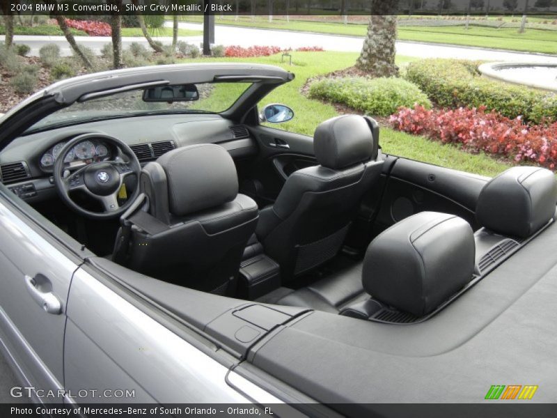 Silver Grey Metallic / Black 2004 BMW M3 Convertible
