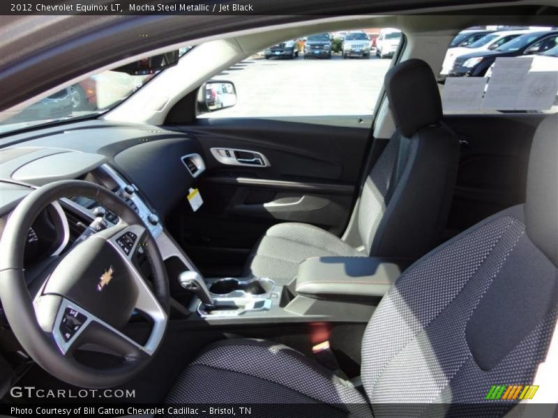 Mocha Steel Metallic / Jet Black 2012 Chevrolet Equinox LT